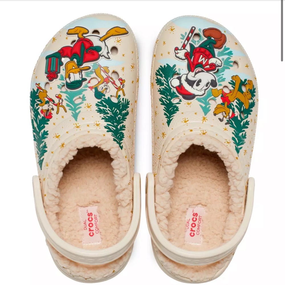 Disney Parks Mickey Mouse and Friends Disney Holiday Clogs for Adults by Crocs - Picture 2 of 6